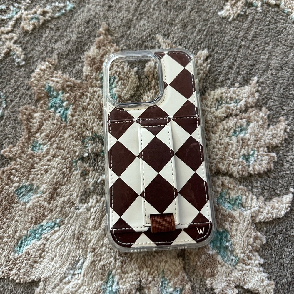 Walli iPhone 14 Pro Brown Marble